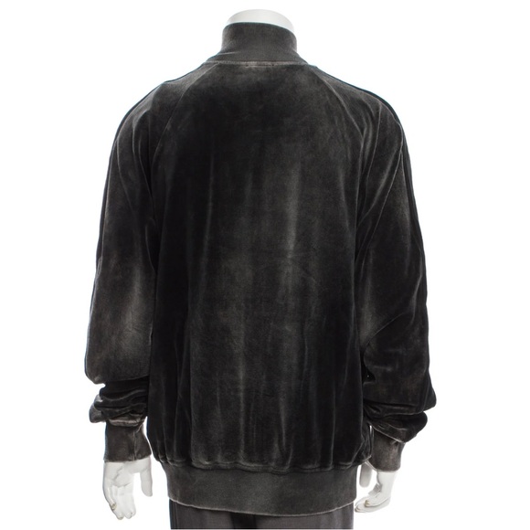 Diesel Washed Black Velour Jacket - Picture 3 of 3